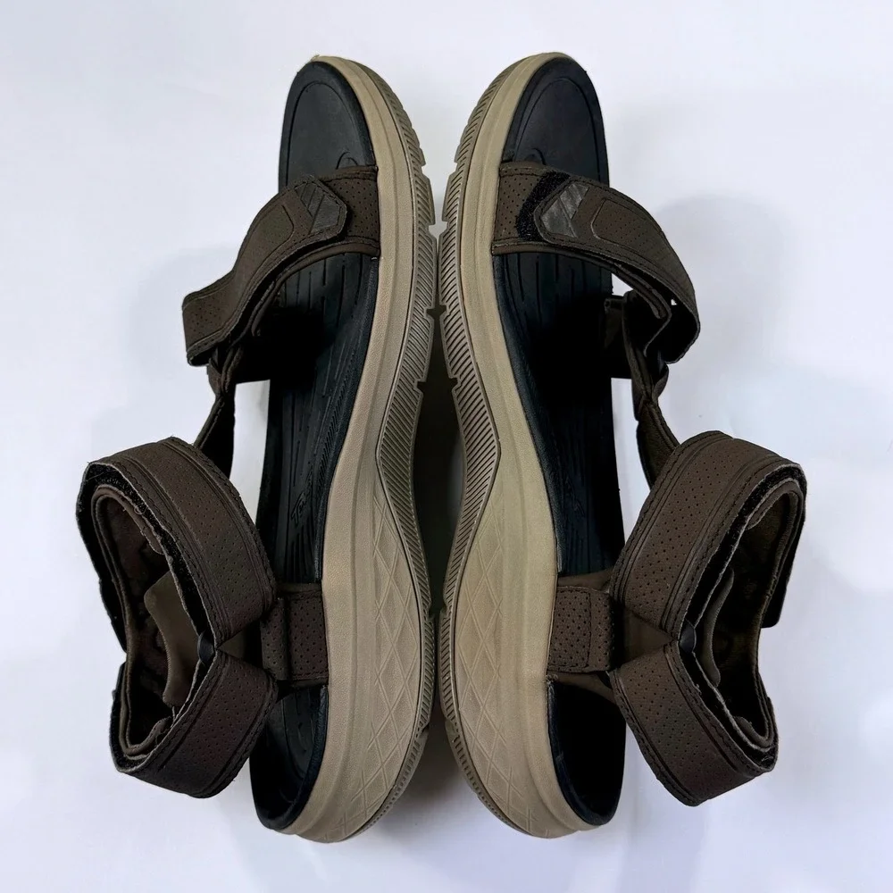 Teva Strata Universal Sandals Mens 10 Turkish Brown Hiking Trail Outdoor Active